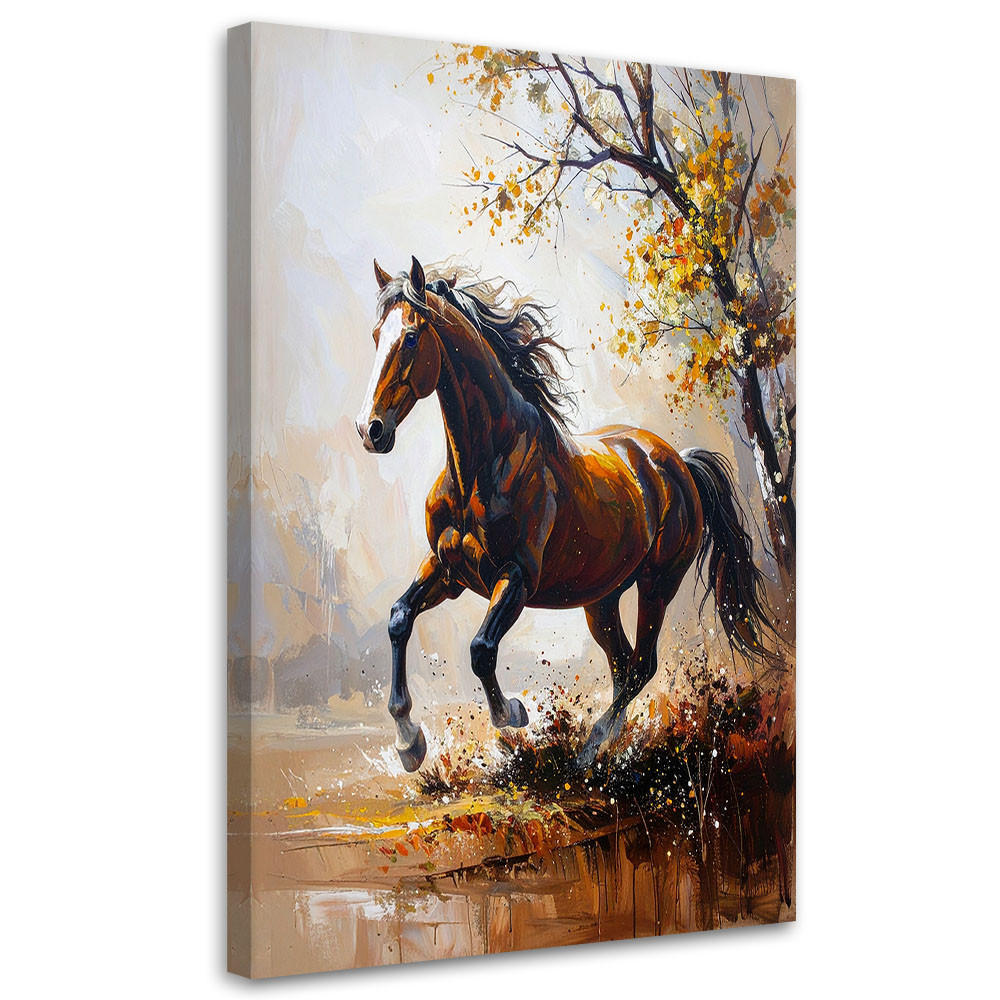 Feeby Wandbild, Braun 20x30 cm