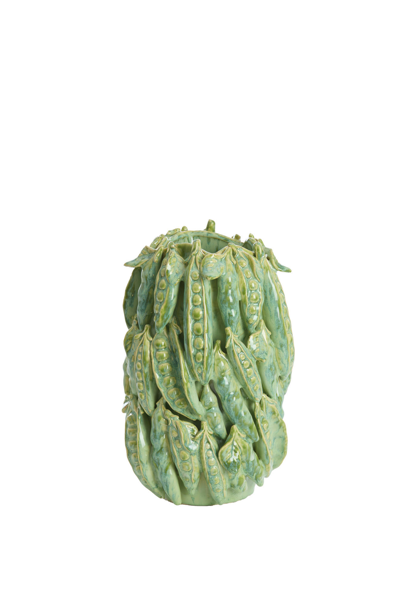 VASE Faba Grün Ø21/31 cm - Grün, Keramik (31cm) - Light & Living