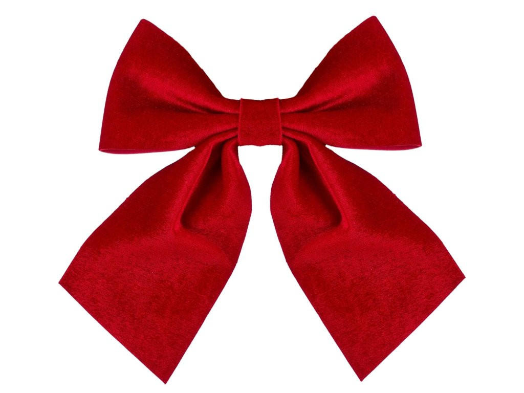 Laalu Weihnachtsschleife Rot 28 cm