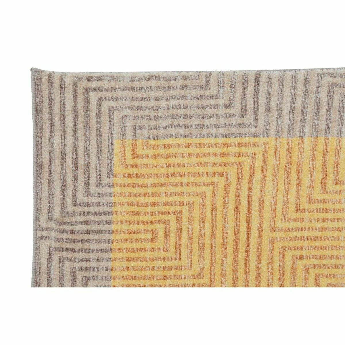 TEPPICH Gelb (160 x 230 x 0,7 cm) - Gelb, Kunststoff (160/230cm) - DKD Home Decor