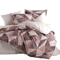 BETTWÄSCHE 5-teilig 200/200 cm DORA - Braun, Textil (200/200cm) - ROLFNERS