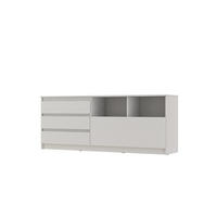 TV-LOWBOARD Weiß 175/70/43 - Weiß, Holzwerkstoff (175/70/43cm) - RAUMHIRSCH FURNITURE