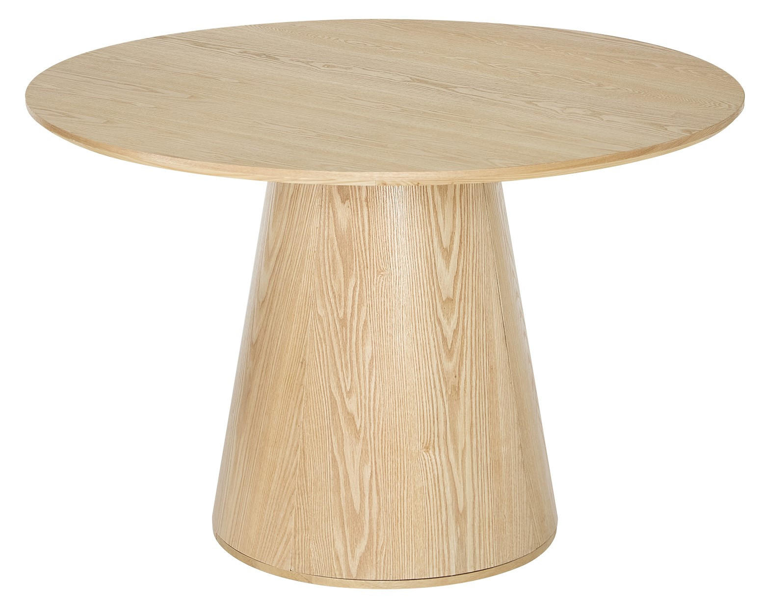 ESSTISCH Rund Braun 120 x 120 x 75 (cm) - Braun, Holz (120/120/78cm) - Nordlys