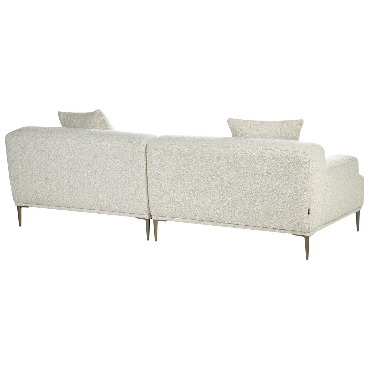 POHOVKA 3-místná Bouclé Krémově bílá Matila - krémová, textil (233/70/94cm) - Beliani