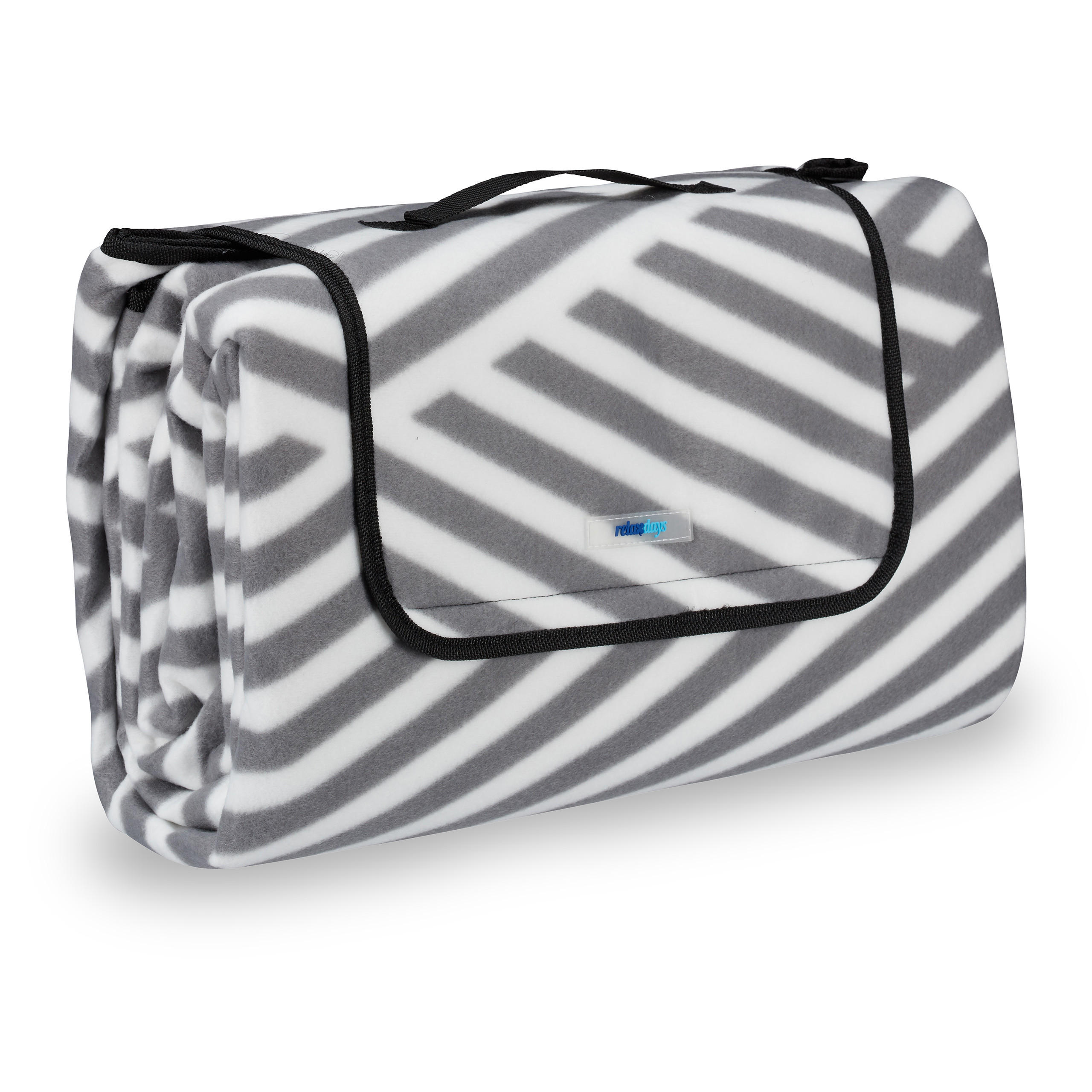 PIKNIK odeja - večbarvno, kovina/tekstil (200/200cm) - Relaxdays