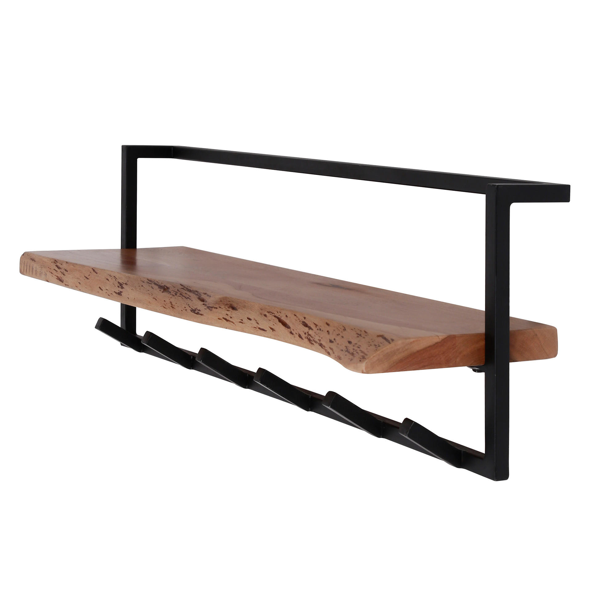 Hoyz Collection Wandgarderobe Braun 25x32x100 cm