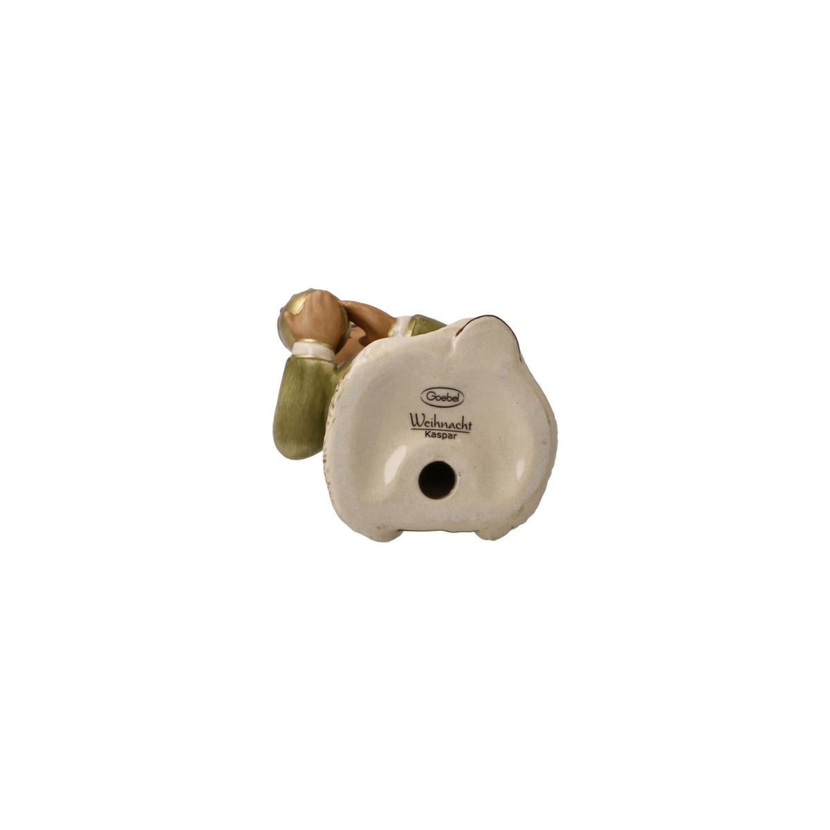 DEKOFIGUR Kaspar, Steingut, Bunt, 11.5 cm - Multicolor, Keramik (5/11.5/4.5cm) - Goebel