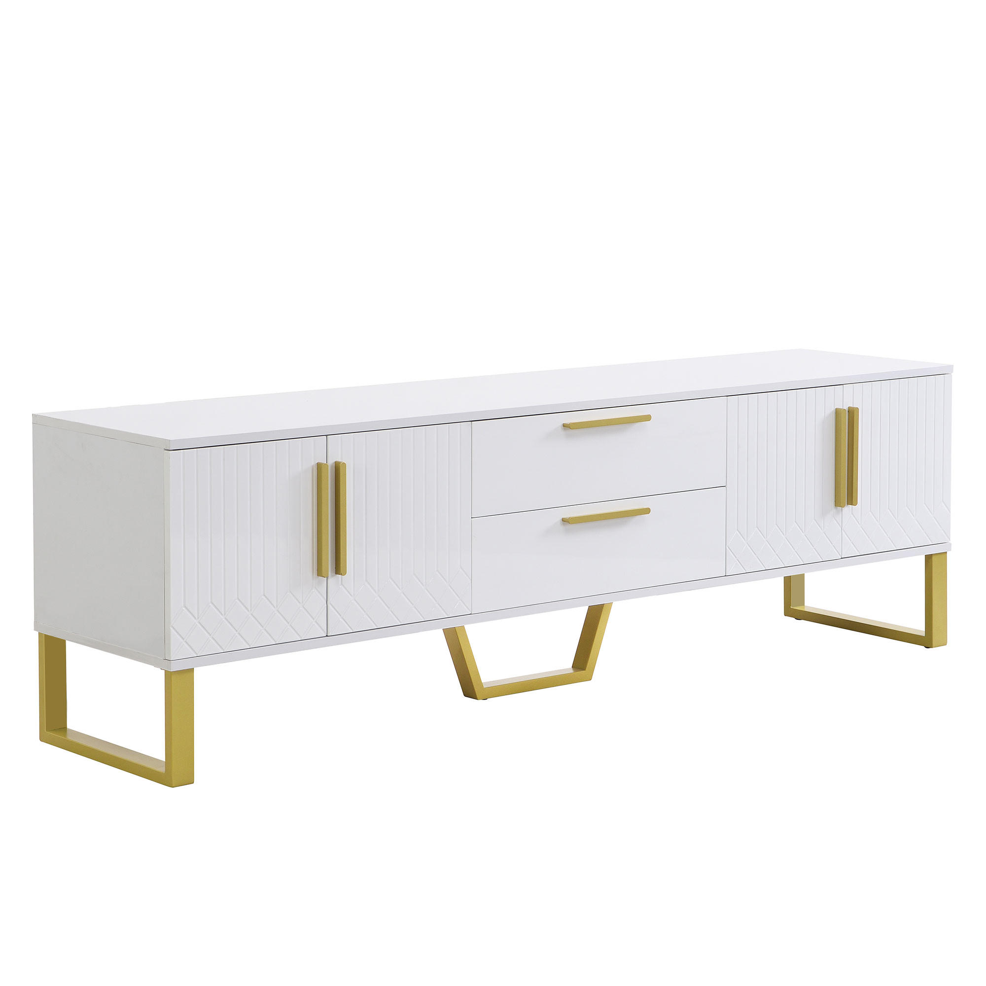 Fortuna Lai Tv-Schrank Weiß 170x53.5x40 cm