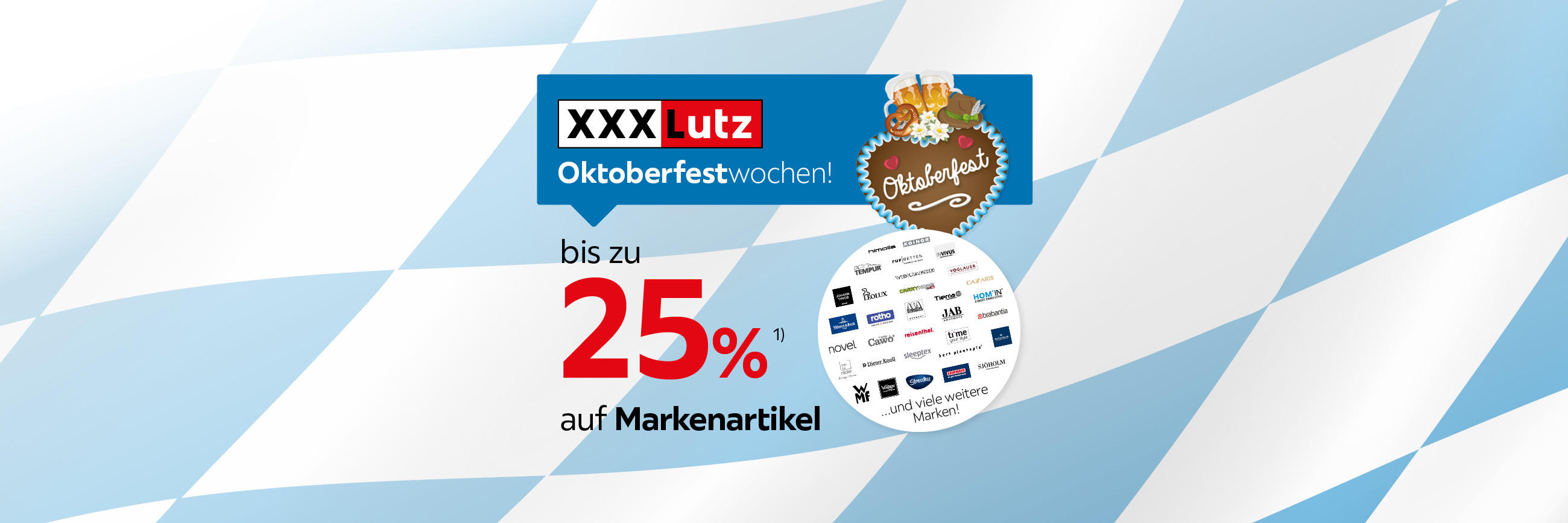 bis zu 25% auf Markenartikel 