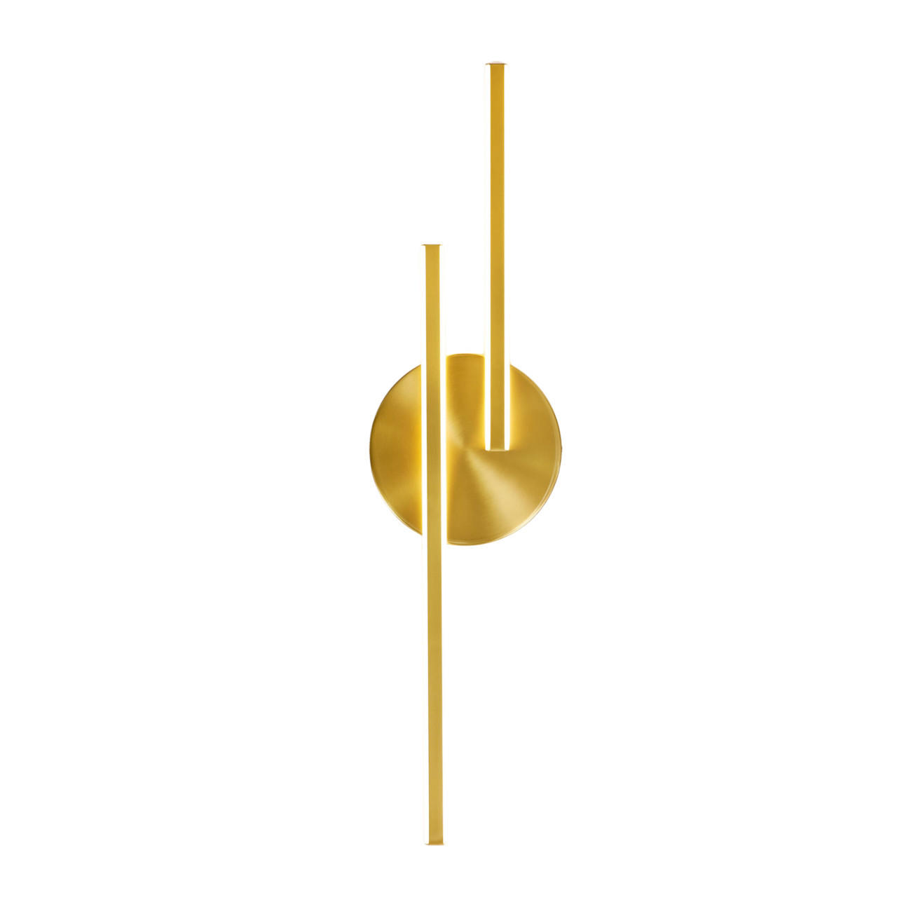 WANDLEUCHTE Pia, Messing, 80cm - Goldfarben, Metall (4/80/20cm) - KOSILUM