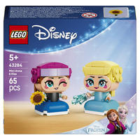 KLEMMBAUSTEINE Anna und Elsa Disney Prinzessinnen Miniaturen - Rot, Kunststoff (12.2/4.6/14.1cm) - Lego