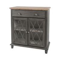 SIDEBOARD AVOLA Grau 79x38x86 cm - Grau, Holz (79/86/38cm) - FURNLUX