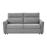 SCHLAFSOFA - 3 Personen - Stoff - Grau - - Grau, Textil (193/99/99cm) - Vente-Unique