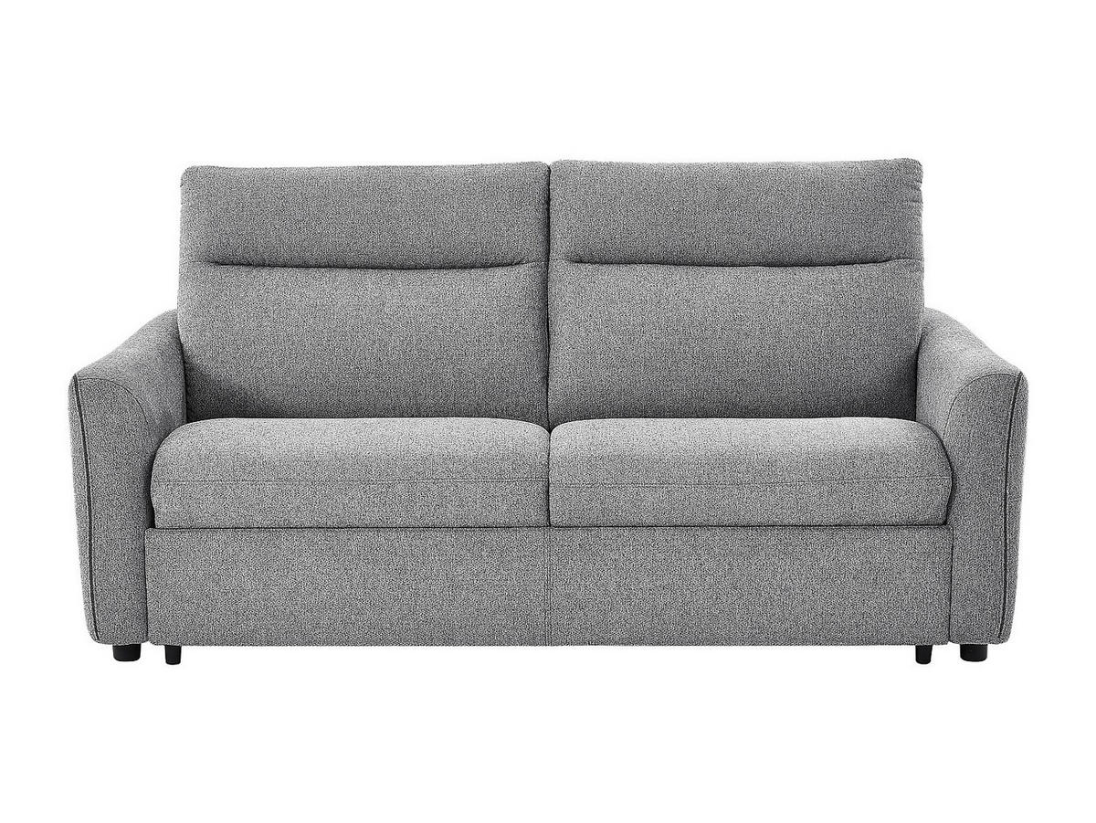 SCHLAFSOFA Express 3-Sitzer - Stoff Grau - SOVANIA - Grau, Textil (193/99/99cm) - Vente-Unique