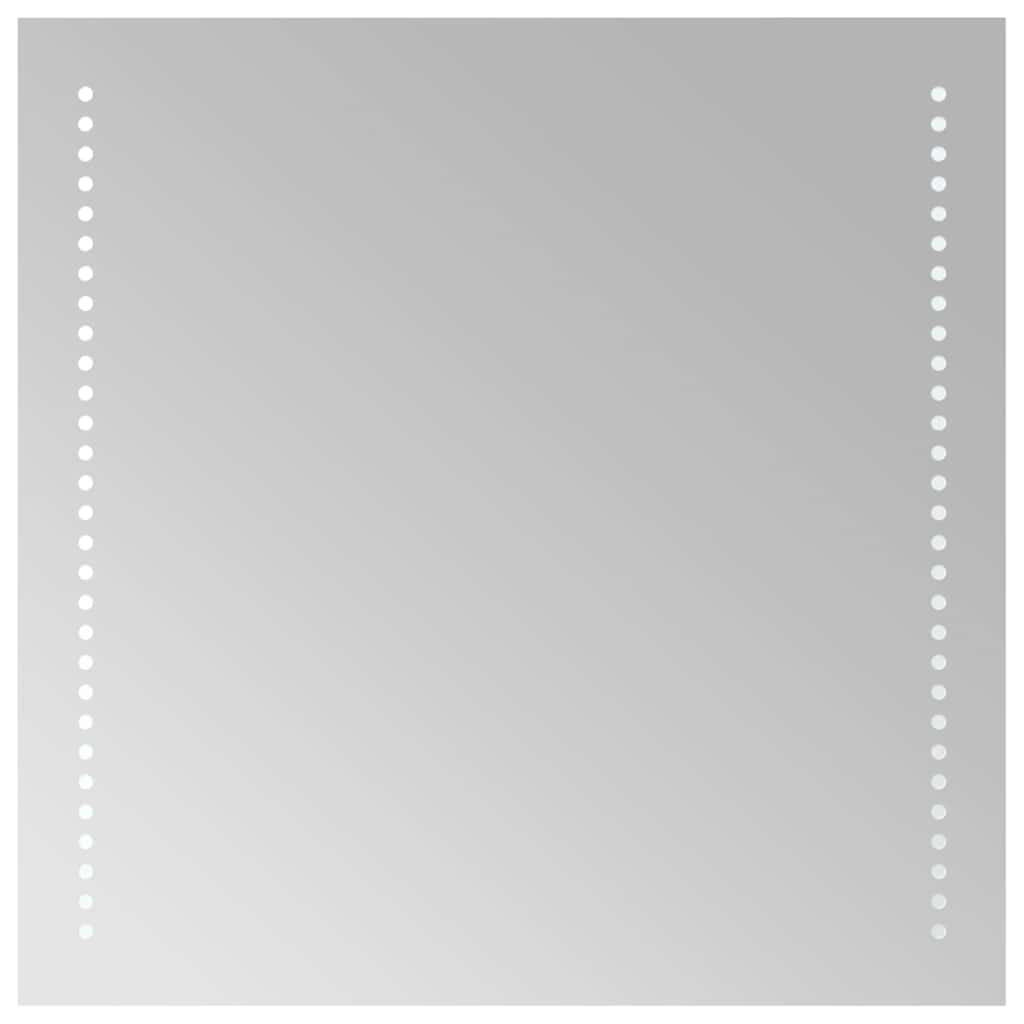 LED-BADSPIEGEL 50x50 cm - Transparent, Glas (50/50/50cm) - furnicato