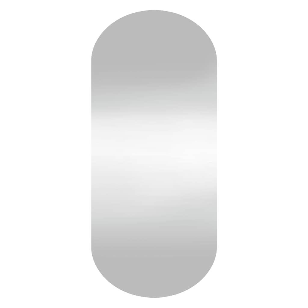 WANDSPIEGEL 35x80 cm Glas Oval - Silberfarben, Glas (35/80/4cm) - furnicato
