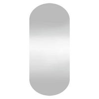 WANDSPIEGEL 35x80 cm Glas Oval - Silberfarben, Glas (35/80/4cm) - furnicato