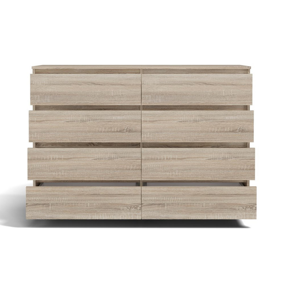 KOMMODE Sonoma Eiche 138/97/40 - Sonoma Eiche, Holzwerkstoff (138/97/40cm) - RAUMHIRSCH FURNITURE