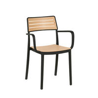 STUHL FÜR DRAUSSEN Hilda Zweifarbig 54 cm x 80 cm - Multicolor, Kunststoff (54/80/54cm)