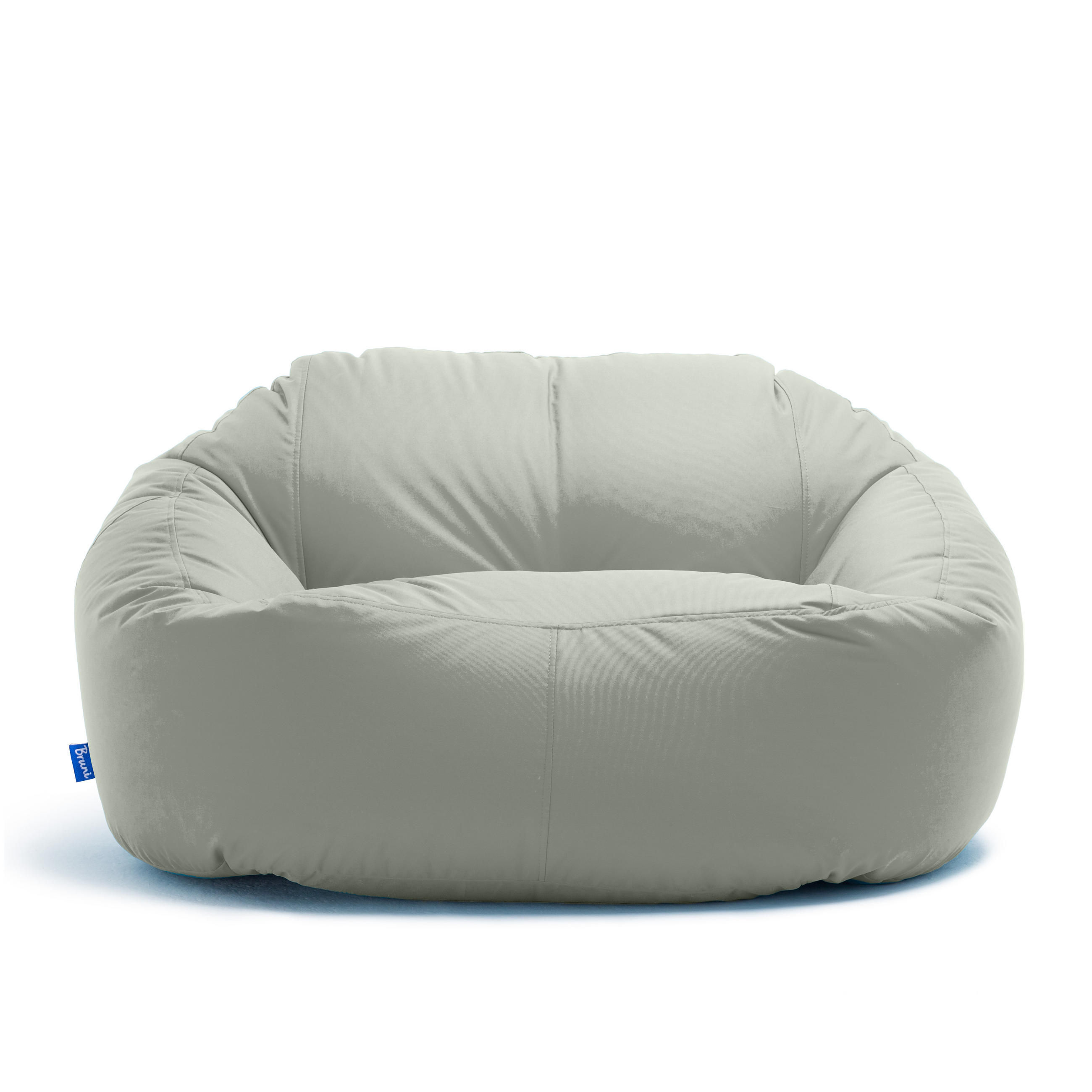 SITZSACK SOFA Lounge felsgrau für Indoor und Outdoor - Dunkelgrau/Grau, Textil (1600/60/1000cm) - Bruni