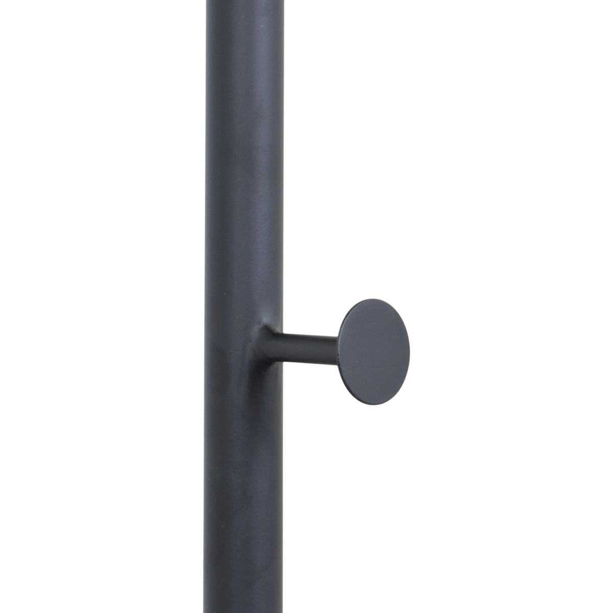 KLEIDERSTÄNDER Dressy Schwarz - Schwarz, Metall (25/170/40cm) - LOFT42