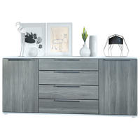 SIDEBOARD Porto Avola-Anthrazit - Anthrazit, Holzwerkstoff (166.5/72.5/35cm) - Vladon