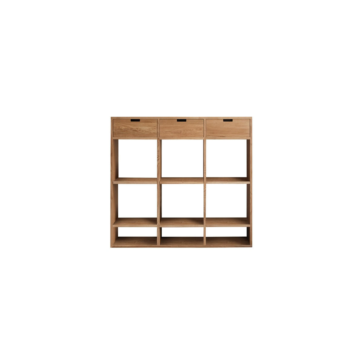 KONSOLENTISCH Miho Natur aus Eiche - Naturfarben, Holz (40/120/110cm) - Tikamoon