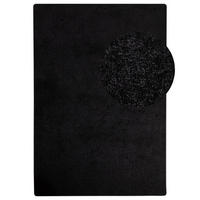 TEPPICH Ibiza 140/140 cm - Schwarz, Textil (140/140cm) - Steffensmeier