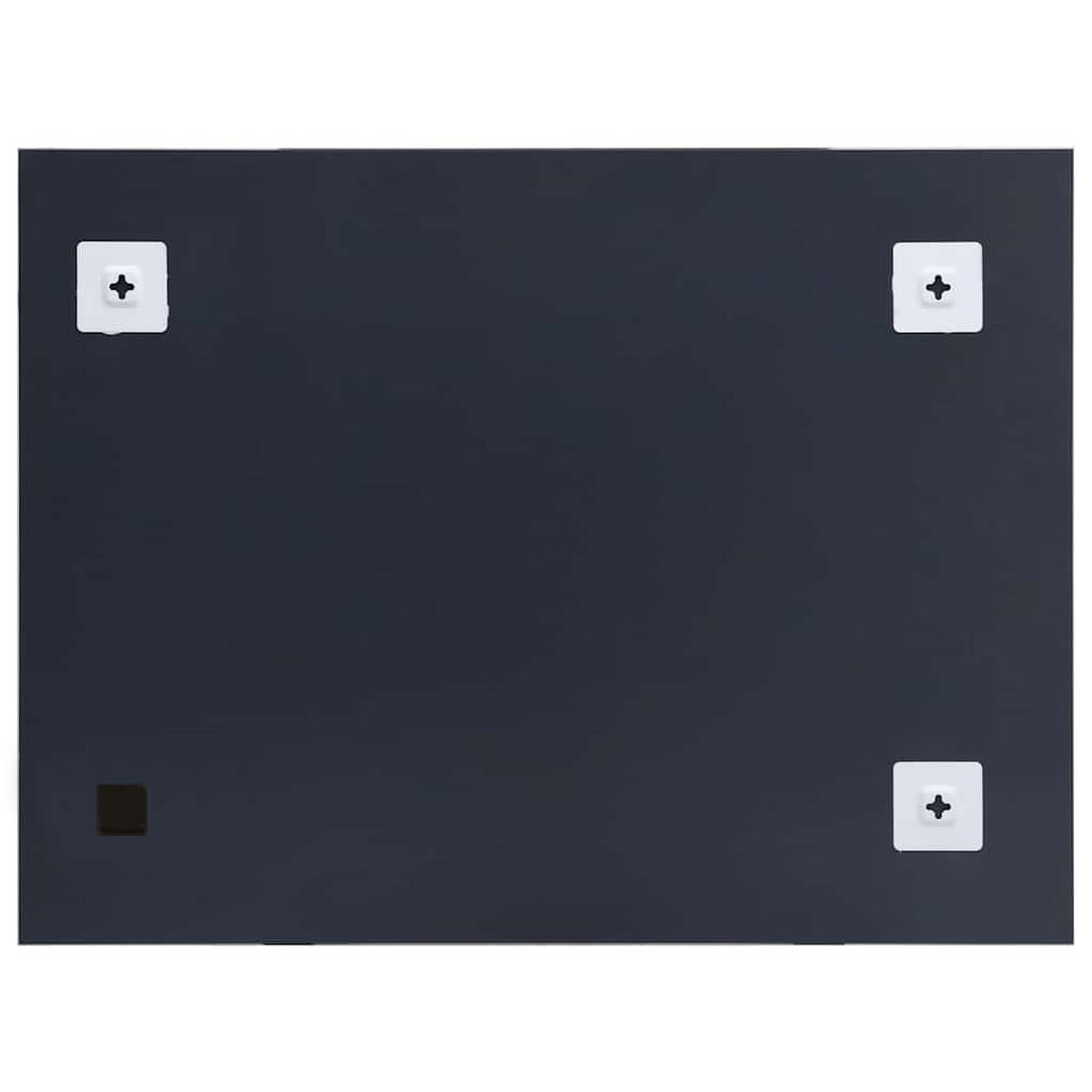 WANDSPIEGEL 60x40 cm Glas - Silberfarben, Glas (40/60/1cm) - furnicato