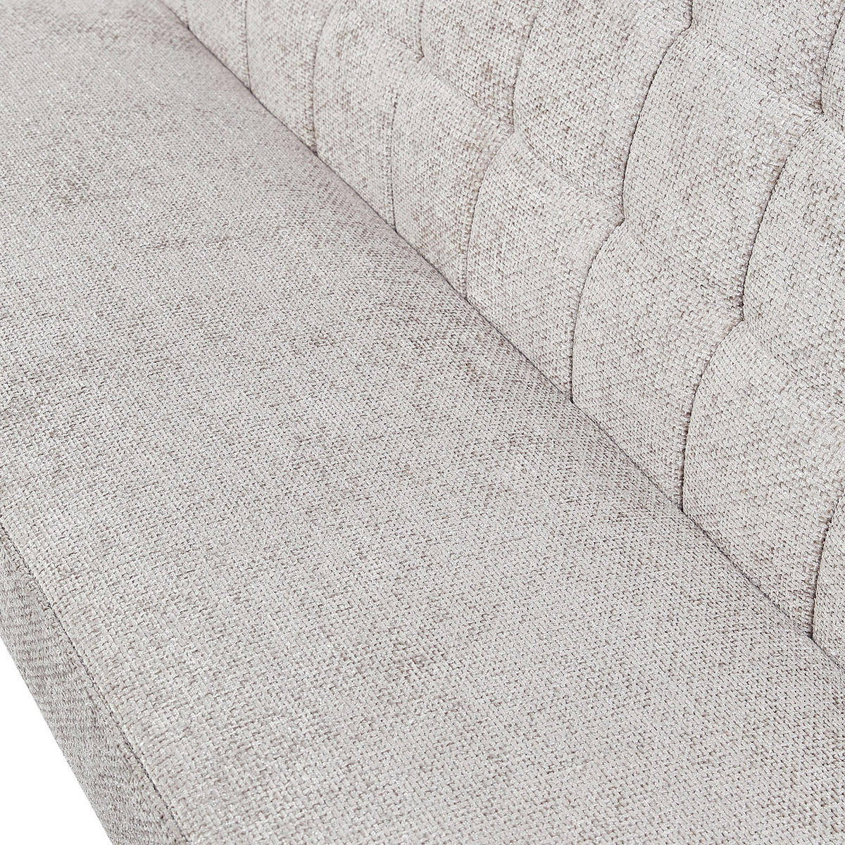 SITZBANK CLARA - Hellgrau, Metall (160/91/66cm) - DUBI Möbel