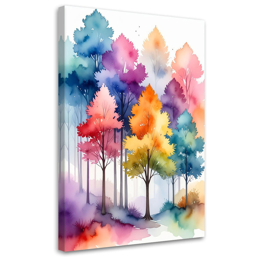 Feeby Wandbild, Mehrfarbig 30x45 cm