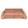 KINDERSOFA, Slimcord, Ziegel - Orange, Textil (160/48/80cm) - MeowBaby