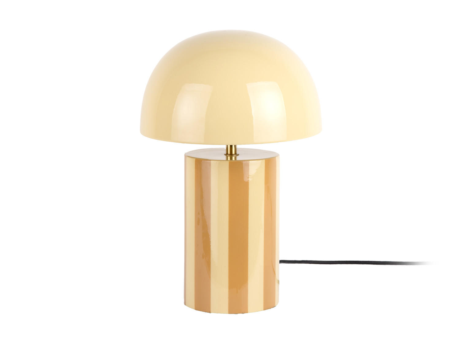 Leitmotiv Tischlampe Gelb 25x34x25 cm