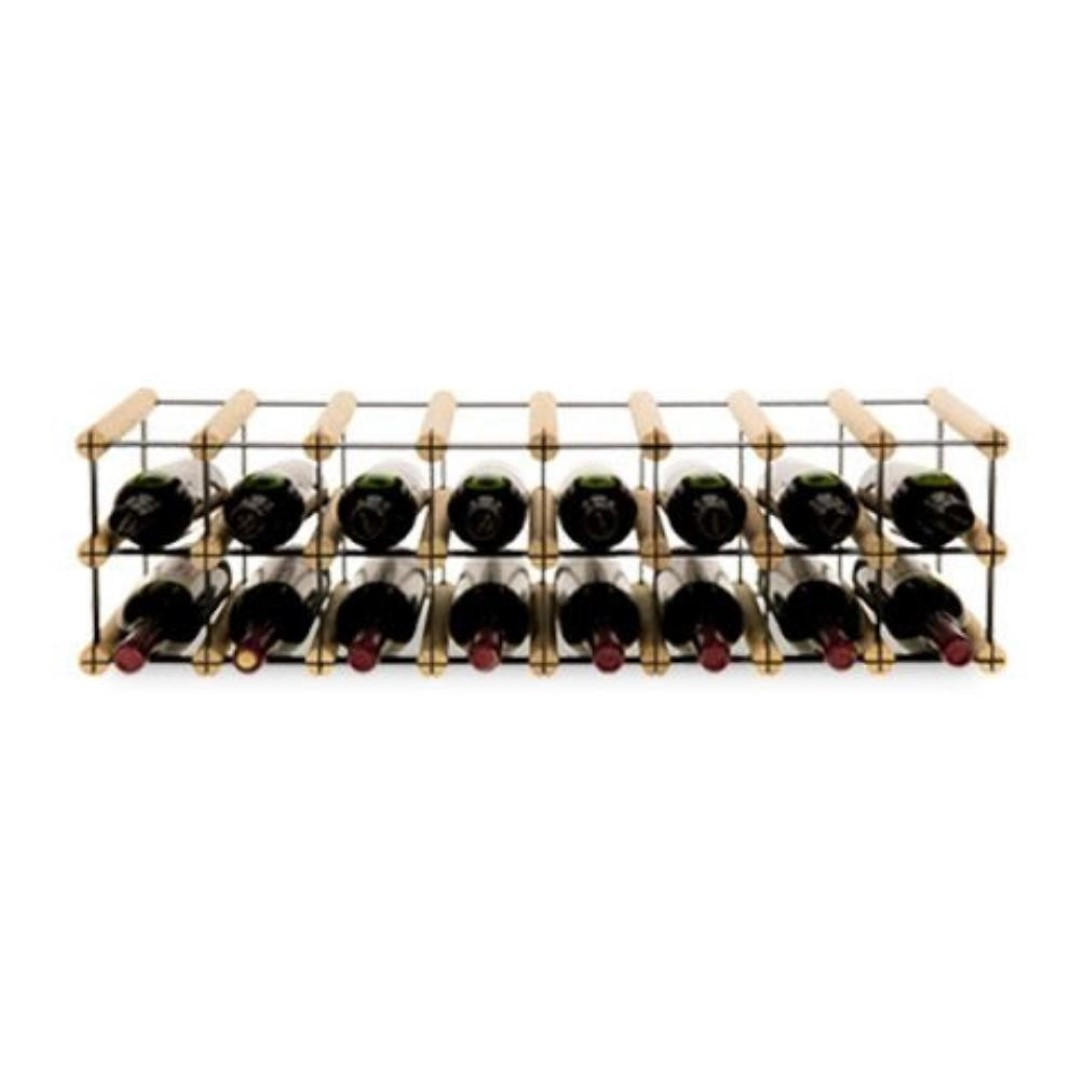 Proregal Weinregal Natur 82.5x12.5x24.5 cm