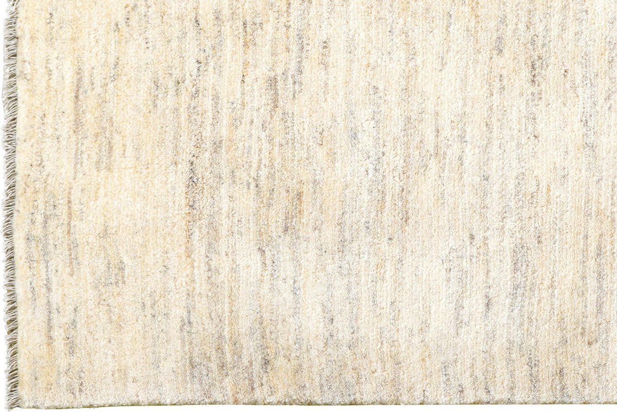GABBEH-TEPPICH handgeknüpft Beige 182/144 cm Schurwolle - Beige, Textil (144/182cm) - Looma