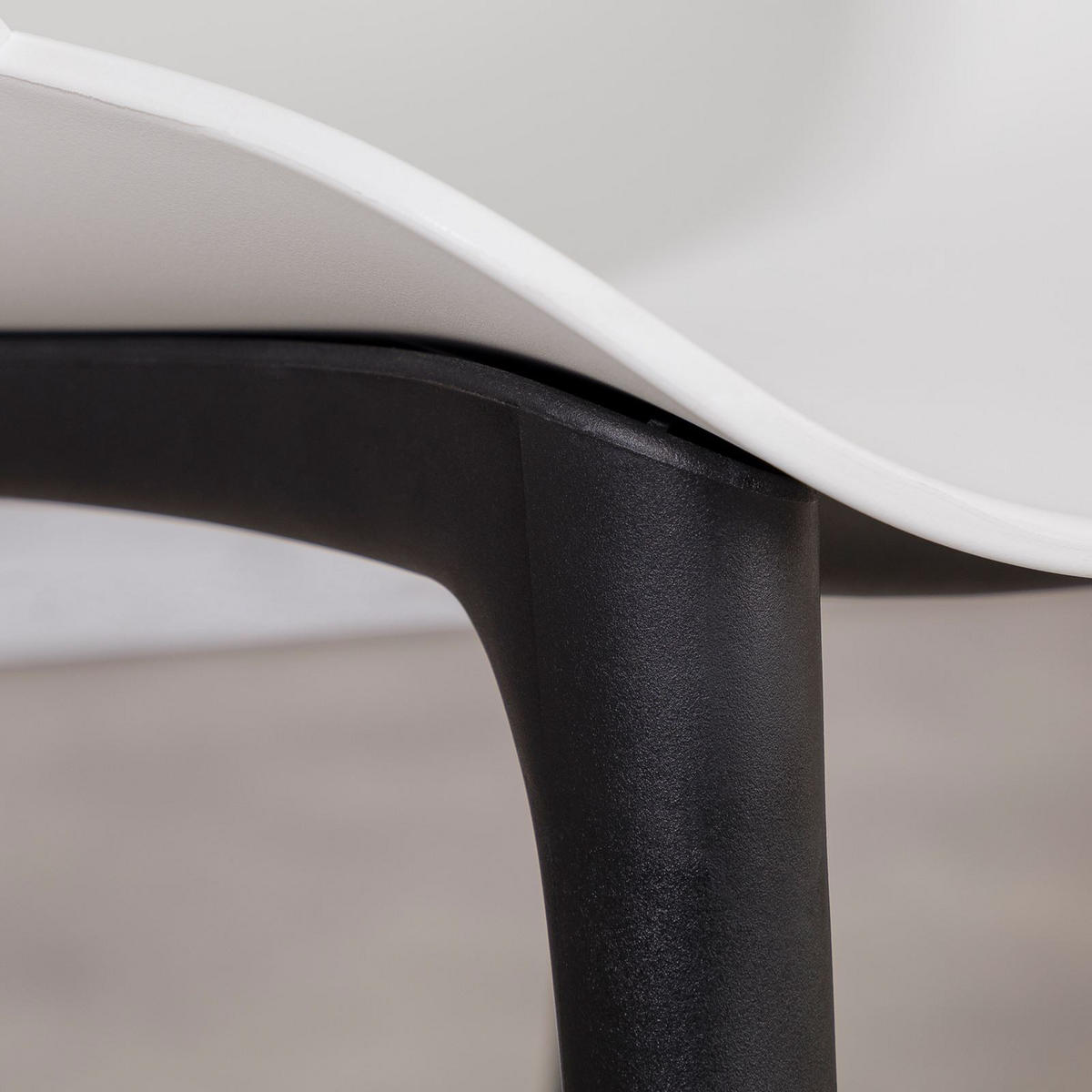 GARTENSTÜHLE OLINDO 4er-Set weiß - Weiß, Textil (43/81/47cm) - IDIMEX