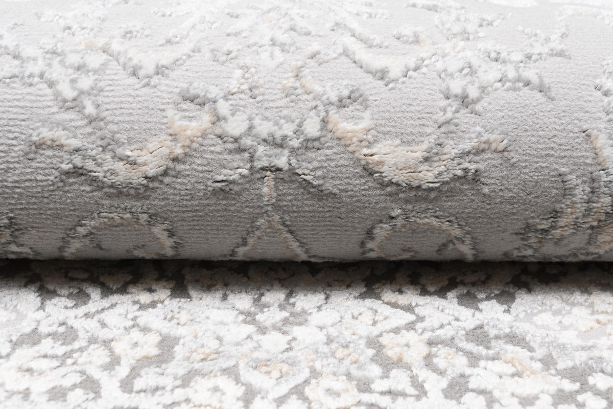 TEPPICH HERA Grau 140/200 cm - Grau, Textil (140/200cm) - Tapiso