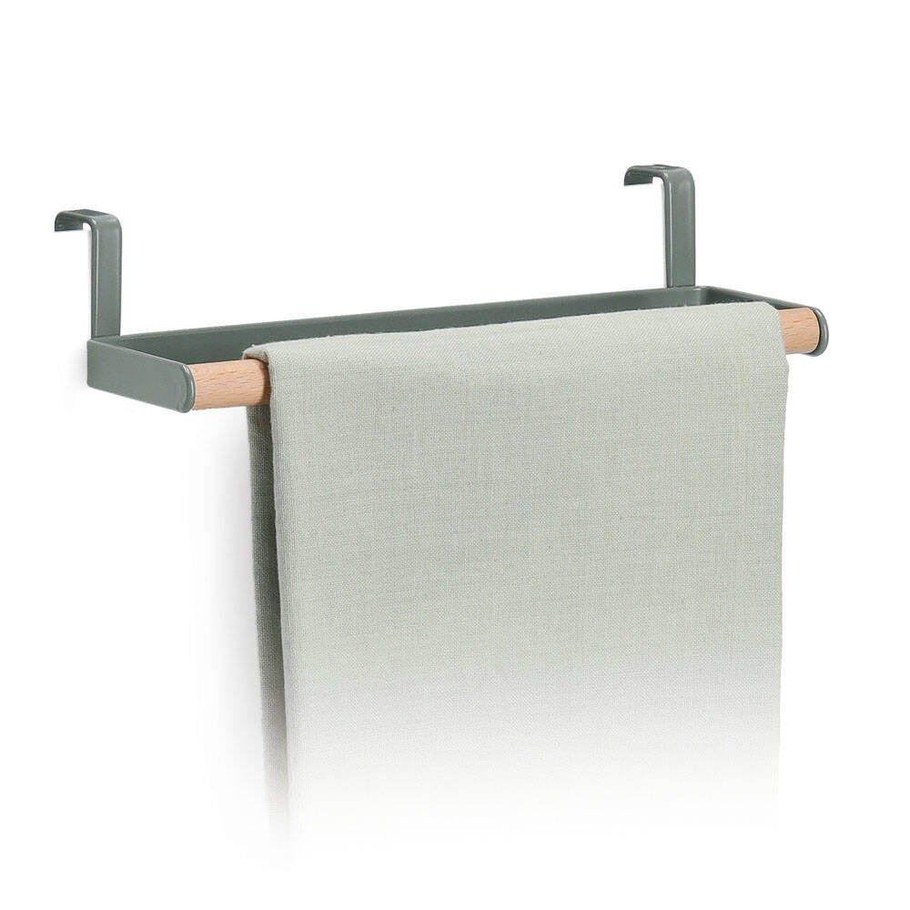 HANDTUCHHALTER 24/10 cm - Grau, Metall (10/5.5/24cm)
