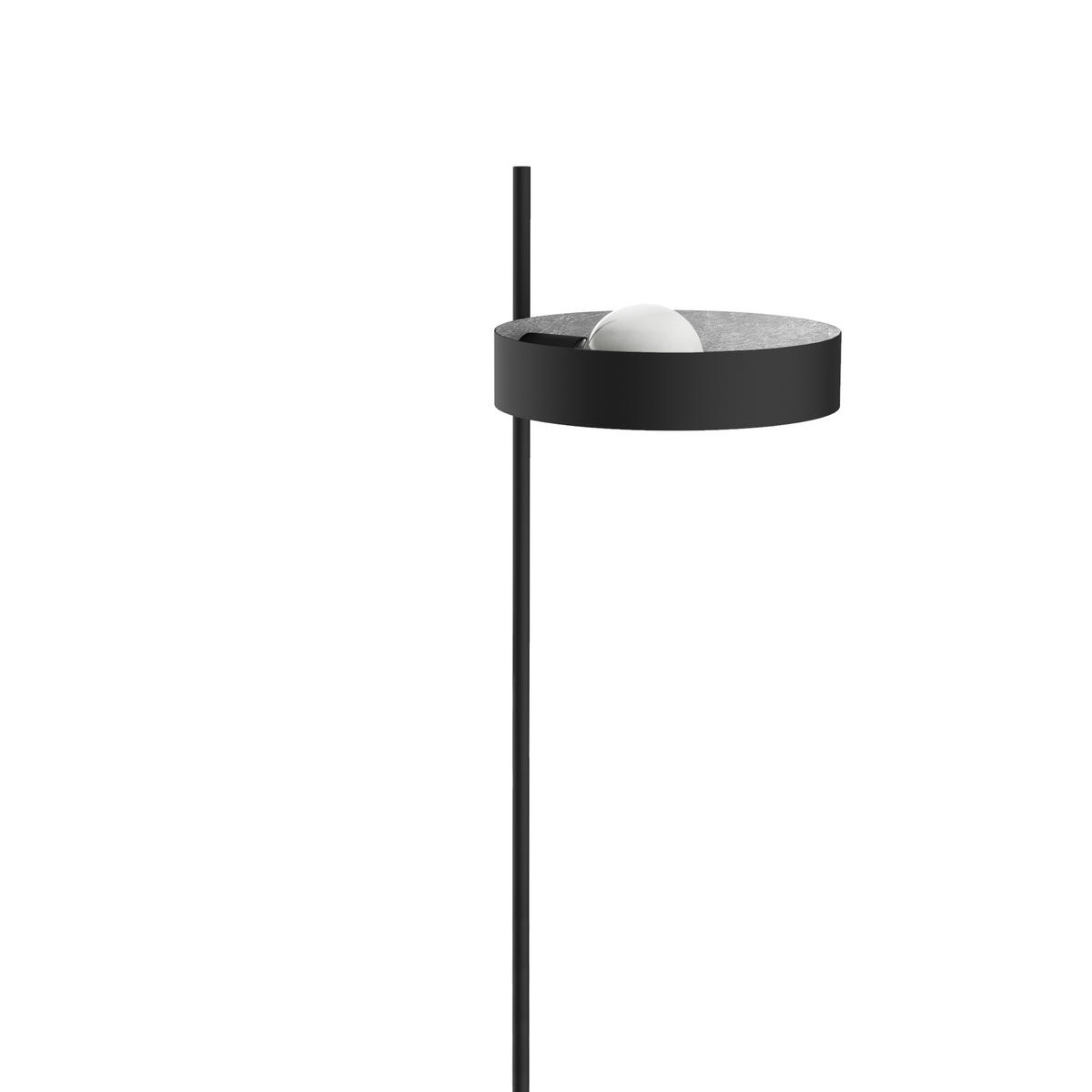 STEHLEUCHTE - Schwarz, Metall (40/40/165cm) - Lumicom