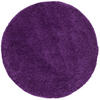 HOCHFLOR LANGFLOR SHAGGY TEPPICH FLUFFY RUND - Lila, Textil (200/200cm) - Pergamon