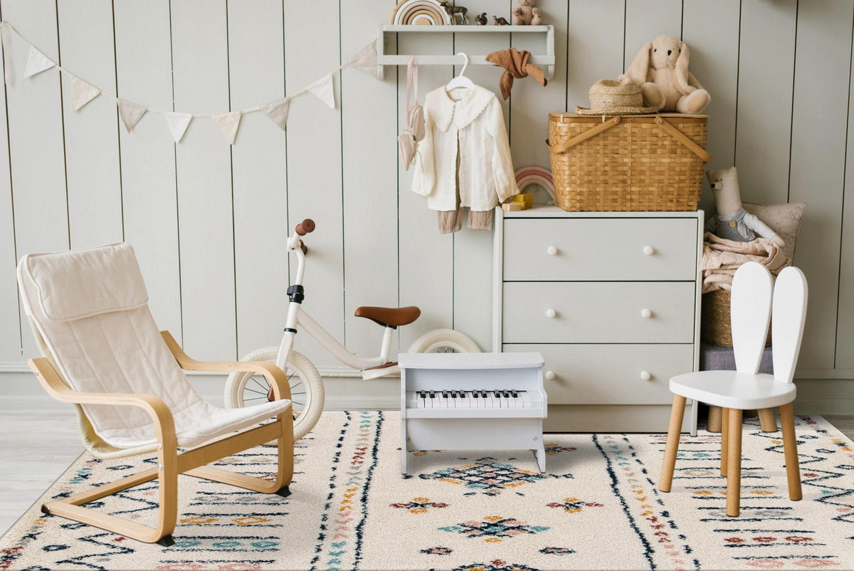 TEPPICH Shaggy dick weich pflegeleicht mehrfarbig - Multicolor, Textil (200/290cm) - AFK Living