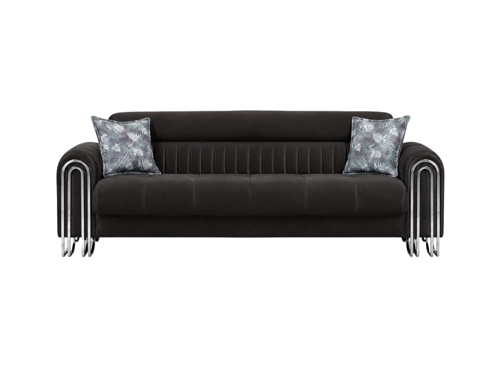 3-SITZER SOFA Multan Anthrazit - Anthrazit, Holzwerkstoff/Textil (240/85/95cm)
