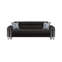 3-SITZER SOFA Multan Anthrazit - Anthrazit, Holzwerkstoff/Textil (240/85/95cm)