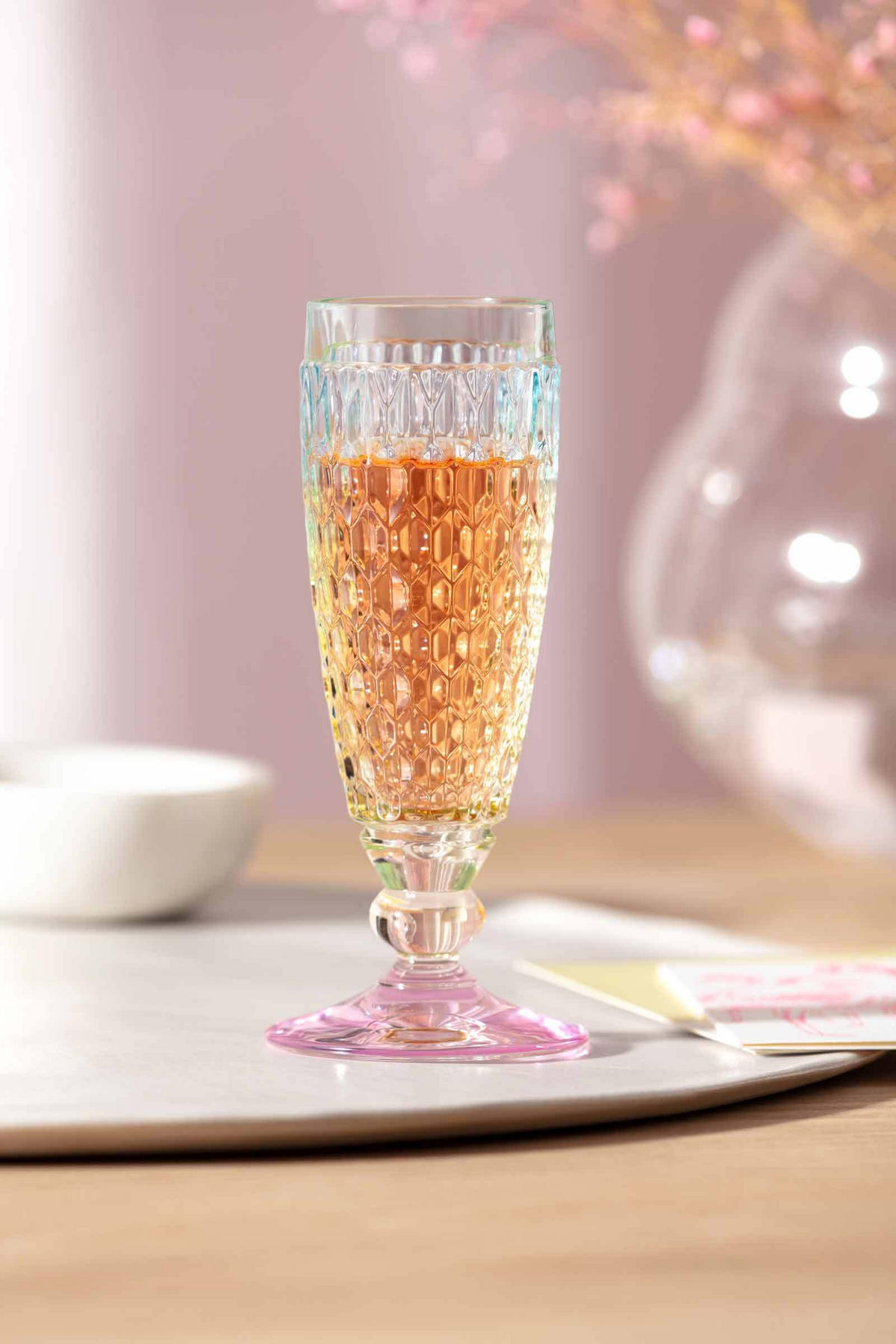 WEIN- UND SEKTGLÄSER-SET Boston Pearl bunt 12er Set - Multicolor, Glas - Villeroy & Boch