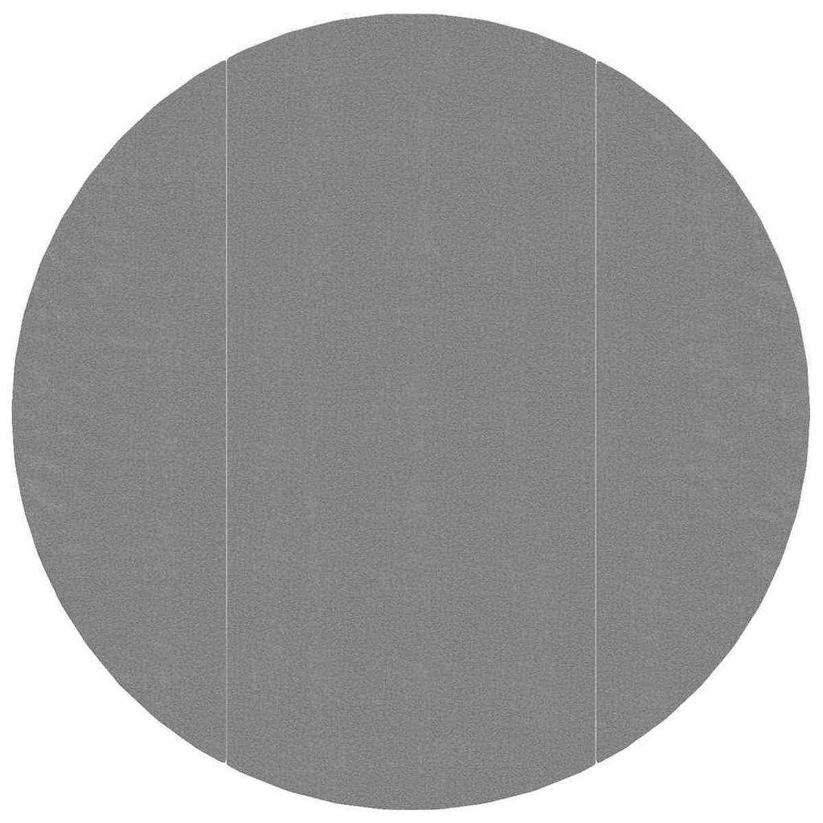 POOL-BODENTUCH Hellgrau Ø306 Cm Polyester Geotextil - Grau, Textil (306/306cm) - vidaXL