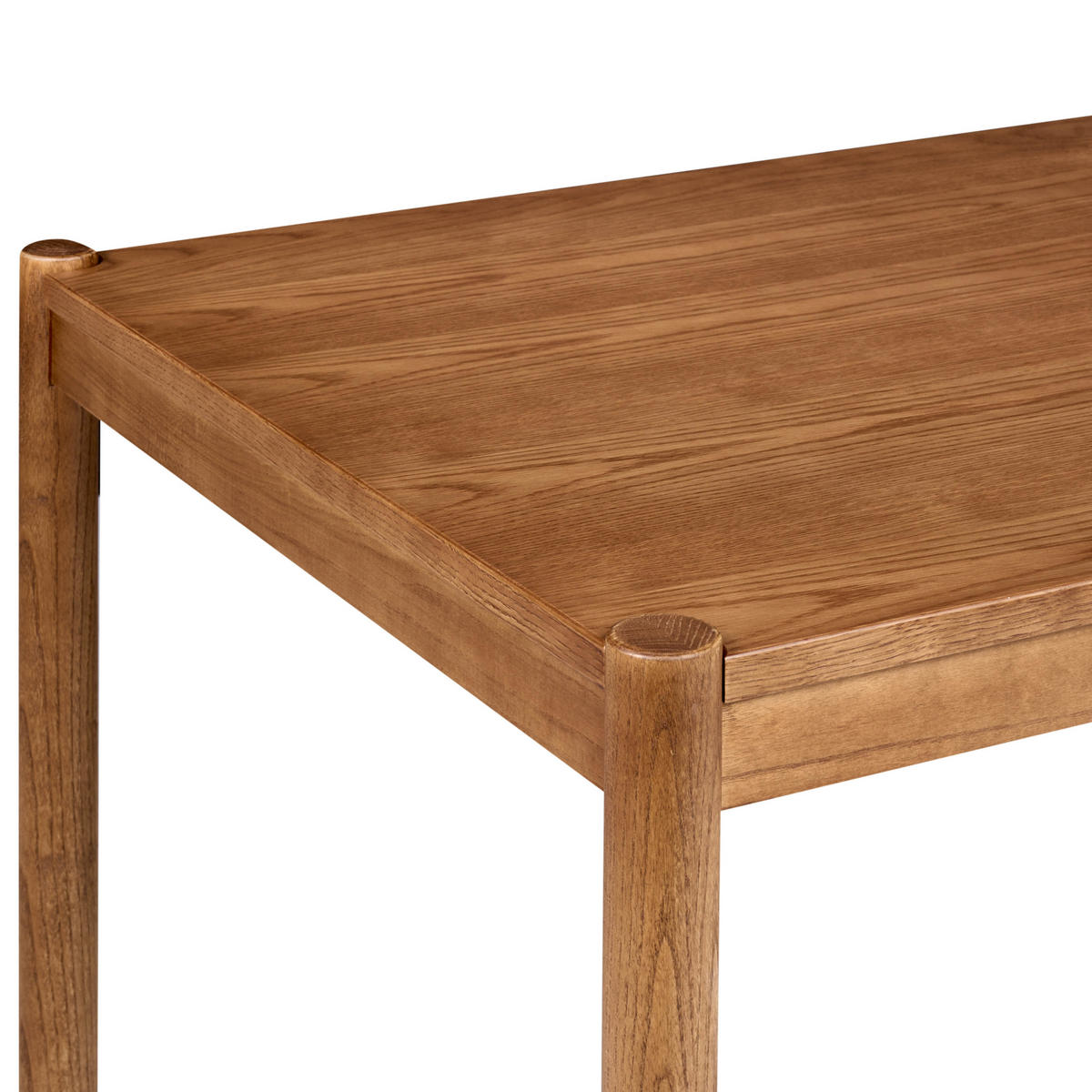 JÍDELNÍ STŮL Tmavý Dub 180/90 cm Fondis - tmavě hnědá, kompozitní dřevo (180/90/77cm) - Beliani