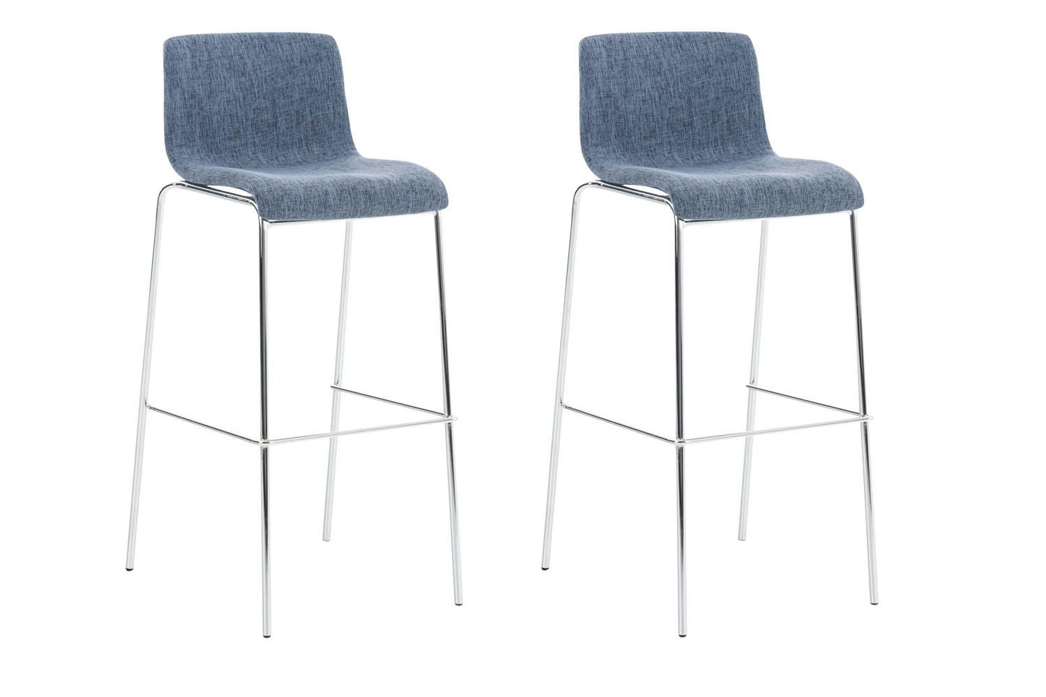 Deluke Barhocker Blau 43x100x48 cm