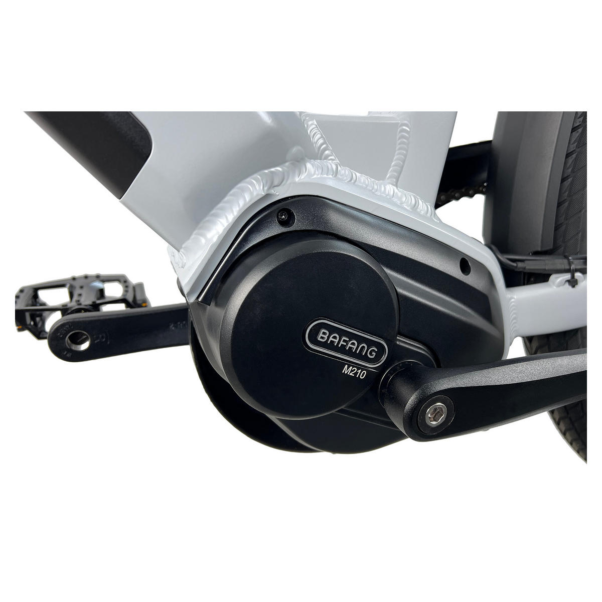 CITYVENTURE E-BIKE 27,5" ONTARIO MM - Grau, Metall (110cm) - LLOBE
