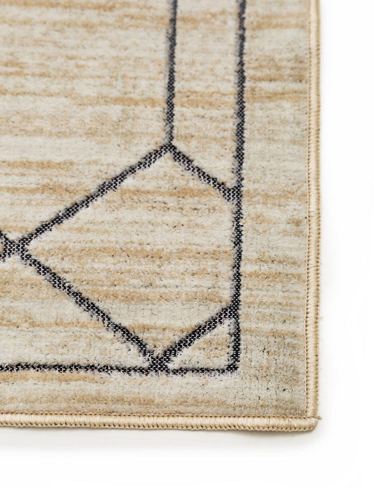 TEPPICH Teppich Daisy Beige - Beige, Textil (100/1cm) - KUNSTLOFT