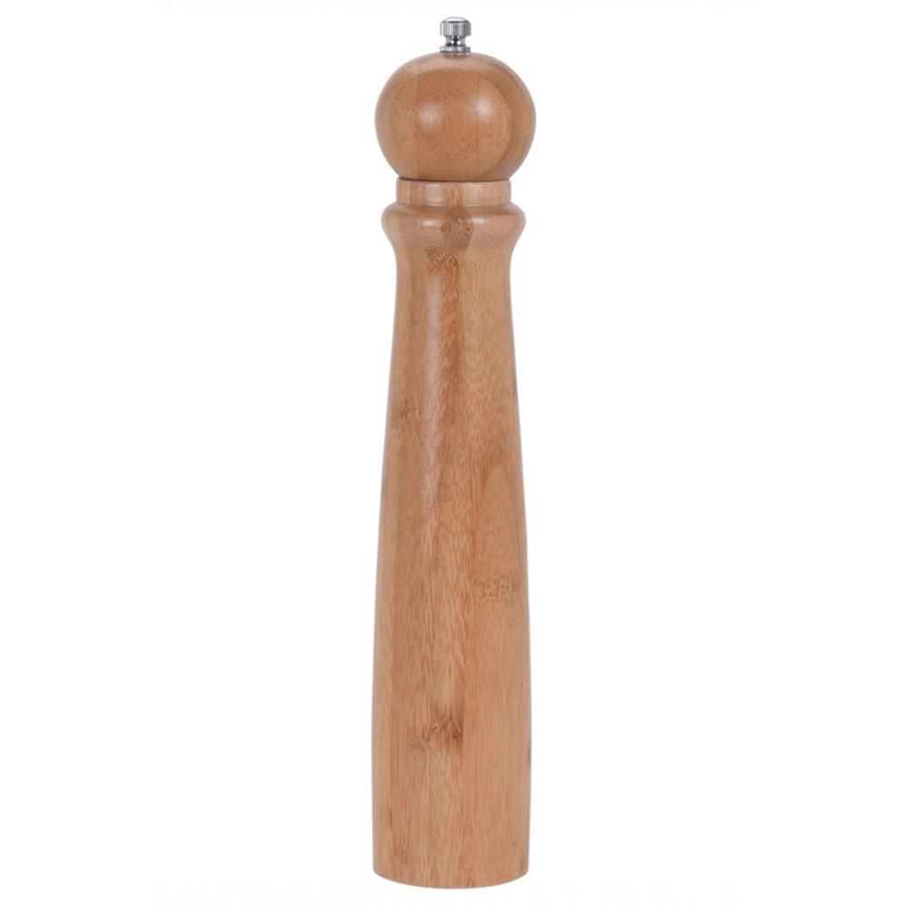 BAMBUS-PFEFFERMÜHLE Basic Braun 6/6/31 cm Holz - Braun, Holz (6/31/6cm) - Mondex